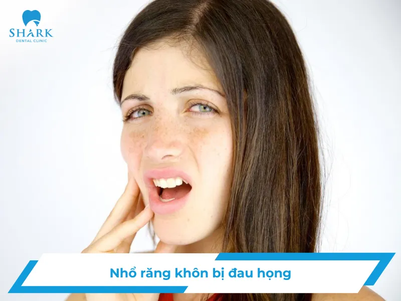 Tại sao nhổ răng khôn bị đau họng?