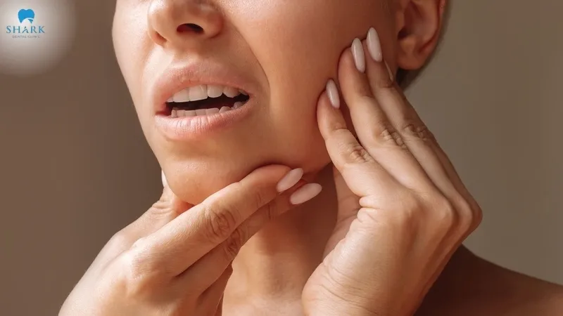 11 dấu hiệu nhiễm trùng sau khi nhổ răng khôn bạn nên biết 13 Cảm giác đau kéo dài khi cử động cơ miệng là một trong những dấu hiệu nhiễm trùng sau khi nhổ răng khôn