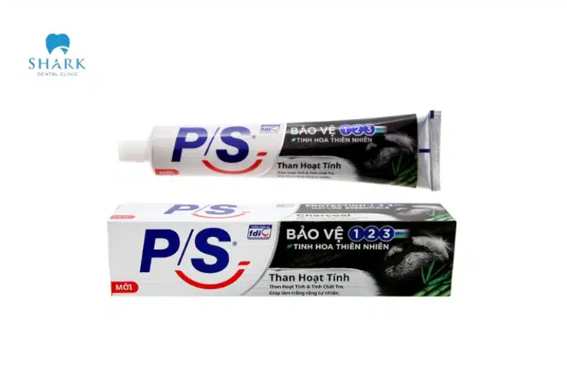 P/S Than hoạt tính vừa sạch cao răng vừa có nụ cười trắng sáng