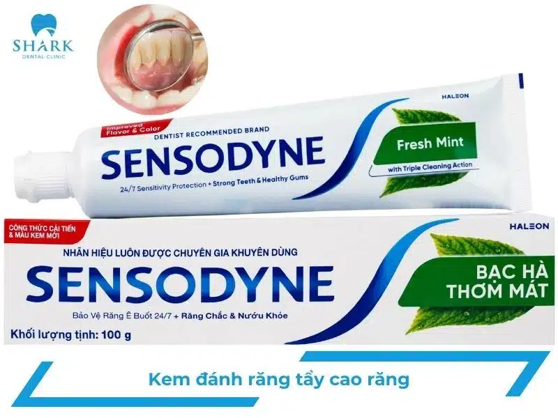 Kem đánh răng lấy vôi răng