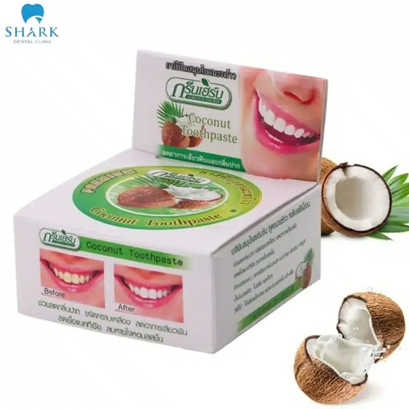Top 14 loại kem tẩy trắng răng tốt và hiệu quả hiện nay 17 Kem đánh răng Green Herb Thái Lan