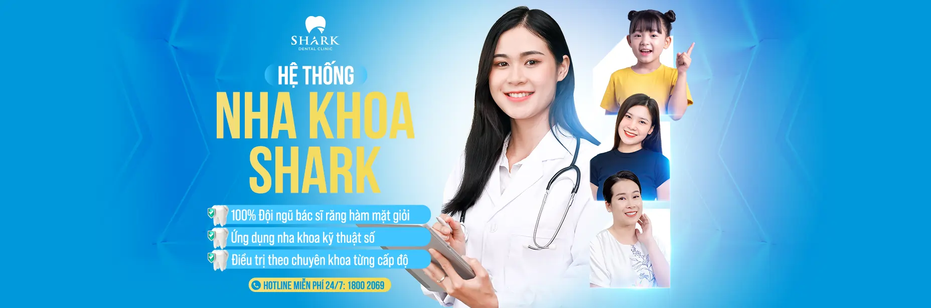 Bác sĩ tại Nha khoa Shark