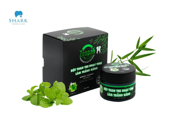 Dòng bột tẩy trắng răng Zenpali xuất xứ tại Việt Nam