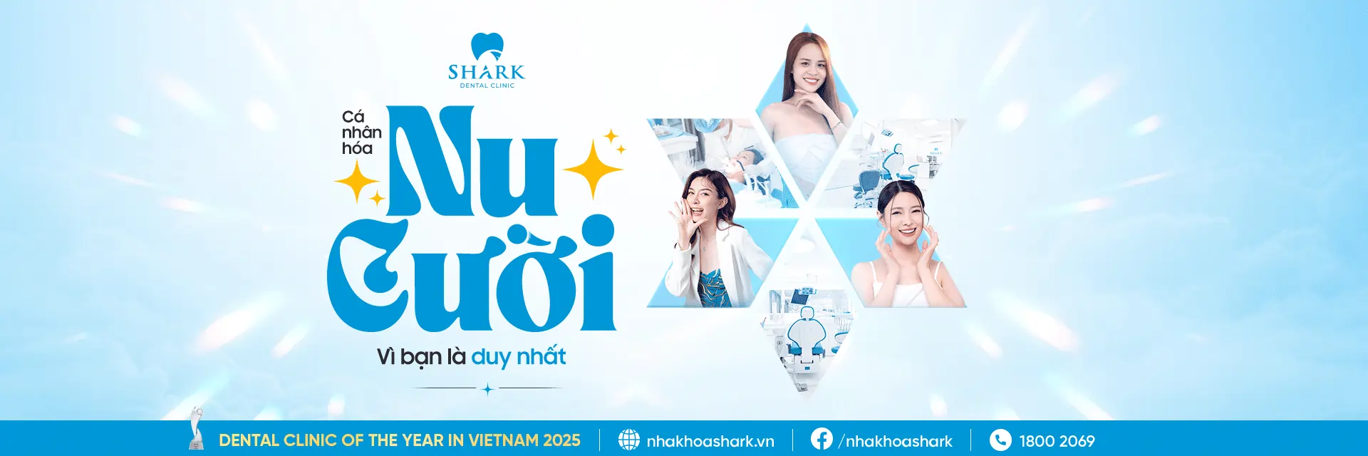 Cá nhân hóa nụ cười tại Nha khoa Shark