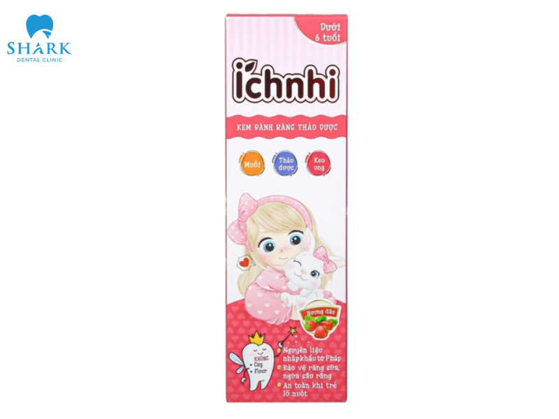 Cách chọn kem đánh răng cho bé 1 tuổi an toàn và hiệu quả 13 Kem đánh răng Ích Nhi