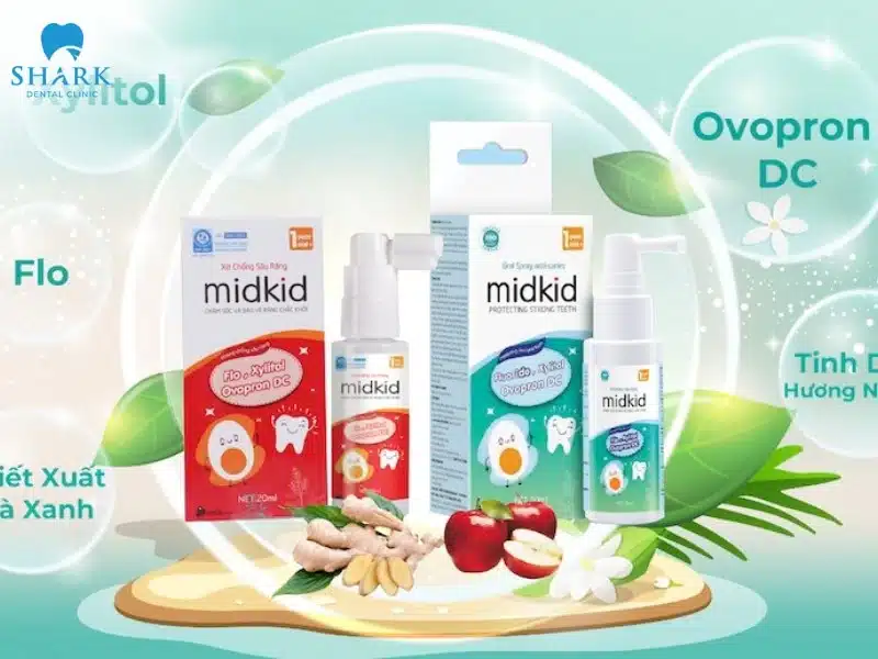 Xịt chống sâu răng midkid có tốt không? Cách sử dụng an toàn 5 Xịt sâu răng Midkid được làm từ những thành phần tự nhiên
