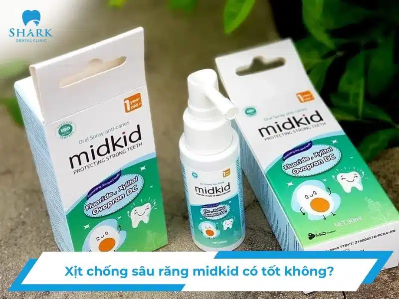 Xịt chống sâu răng midkid có tốt không