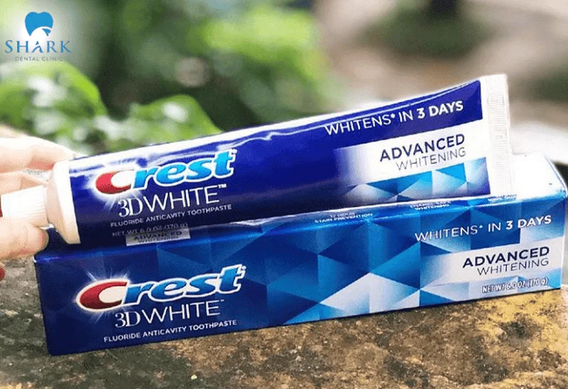 Crest là hãng kem đánh răng nổi tiếng đến từ Mỹ