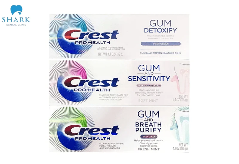 Dòng kem đánh răng hỗ trợ chăm sóc răng nướu hiệu quả