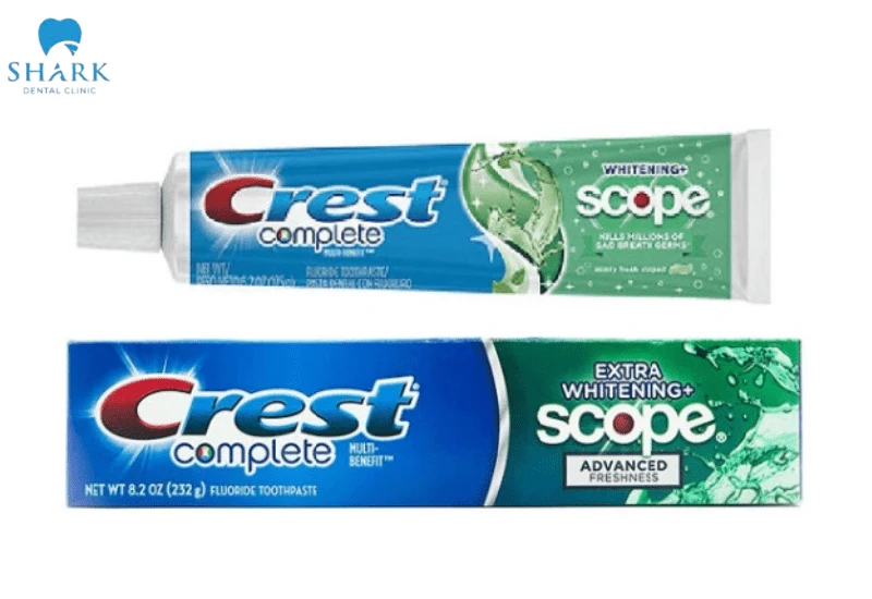 Crest Plus Scope mang lại hơi thở thơm mát vượt trội