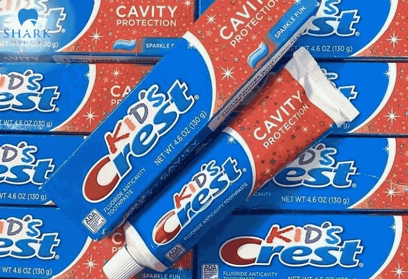 Dòng kem đánh răng được thiết kế dành riêng cho trẻ em