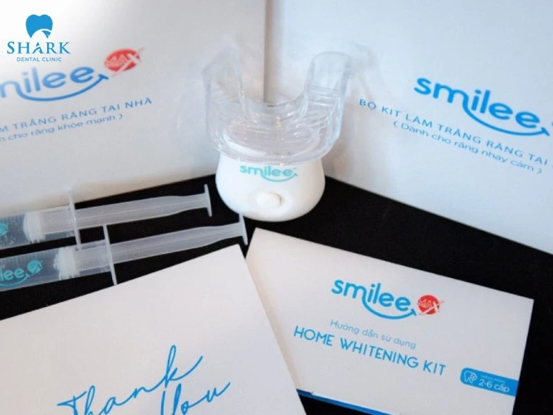 Kit trắng răng Smilee có tốt không? Khi sử dụng cần lưu ý gì? 8 Kit trắng răng smilee