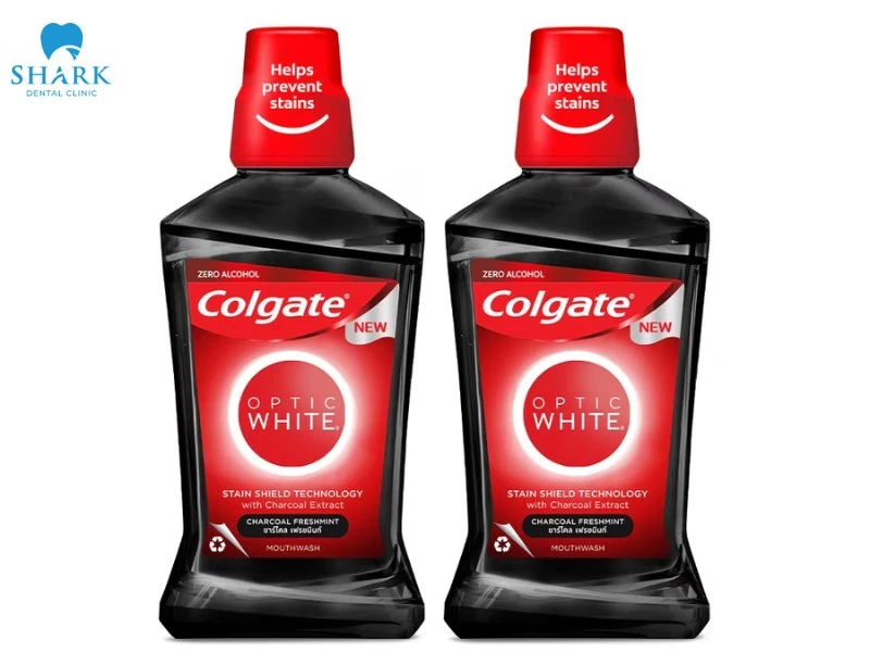 TOP 10 nước súc miệng trắng răng hiệu quả và bán chạy nhất 20 Nước súc miệng làm trắng răng Colgate Optic White mang lại hiệu quả vượt trội