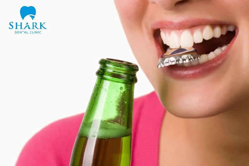 Chấn thương cơ học do dùng lực răng mạnh