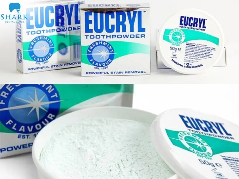 Bột tẩy trắng răng Eucryl