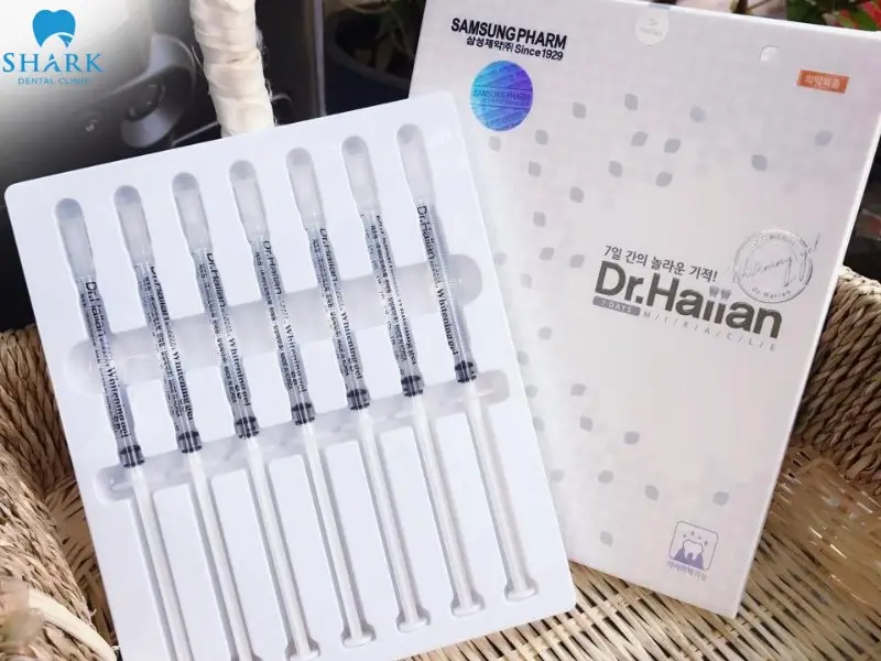 Gel tẩy trắng răng Haiian