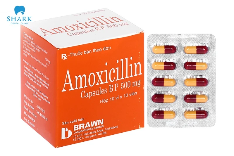 Kháng sinh răng cho trẻ em gồm những loại nào? Liều dùng? 9 Amoxicillin