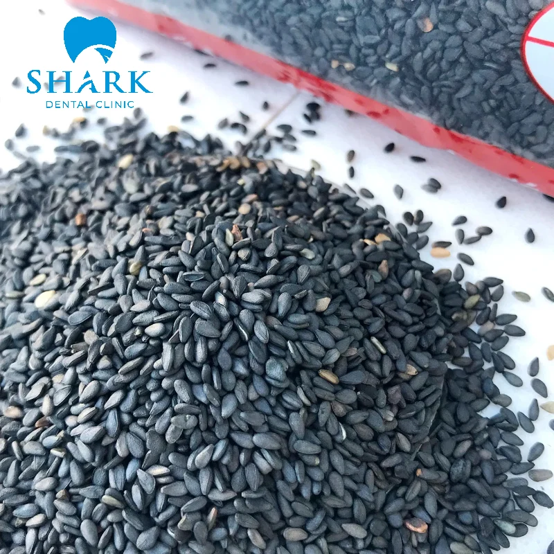 Vỏ mè để nhuộm đen răng