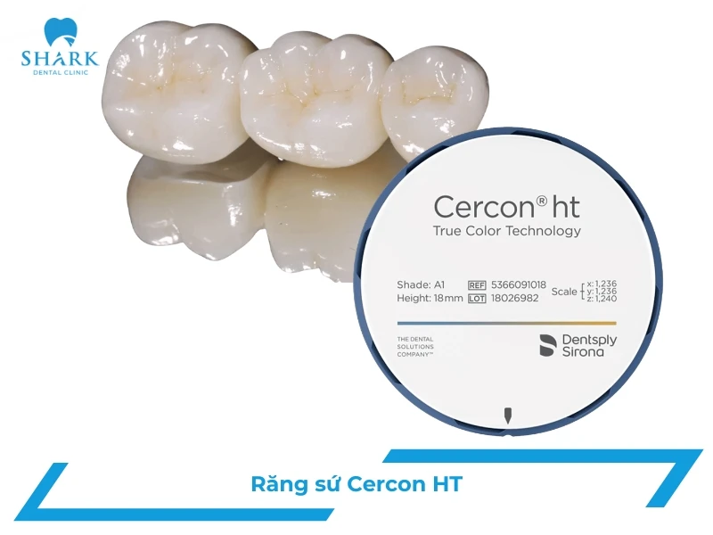 Răng sứ Cercon HT