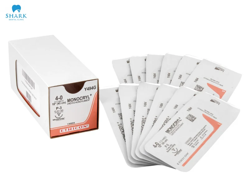 Nhổ răng khôn chỉ tự tiêu cần bao nhiêu thời gian tiêu huỷ? 14 Chỉ Poliglecaprone