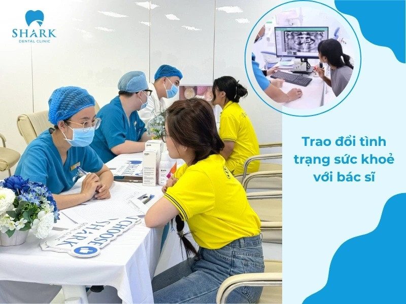 Người thực hiện cần trao đổi chi tiết với bác sĩ về tình trạng sức khỏe hiện tại của mình