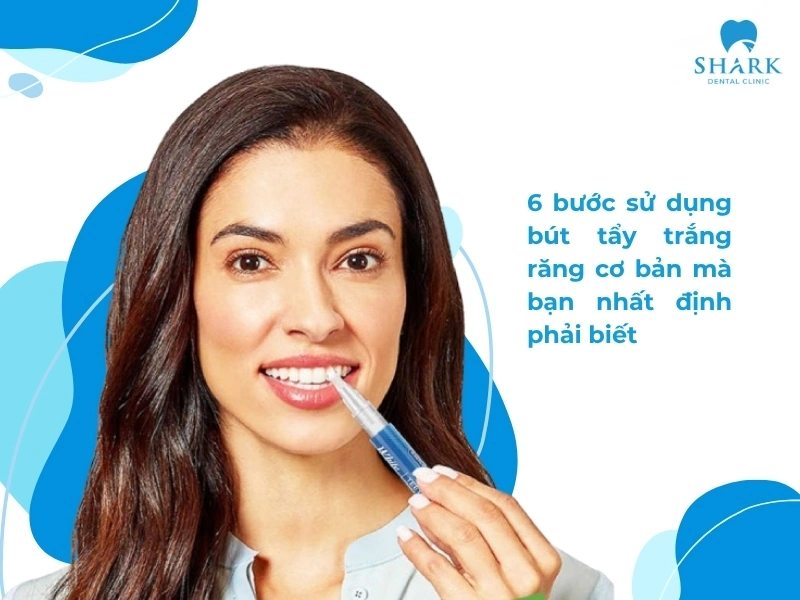 Bút tẩy trắng răng là gì? TOP 5 loại bút làm trắng răng tốt 14 Hãy đọc kỹ hướng dẫn sử dụng của từng loại bút trắng răng trước khi dùng