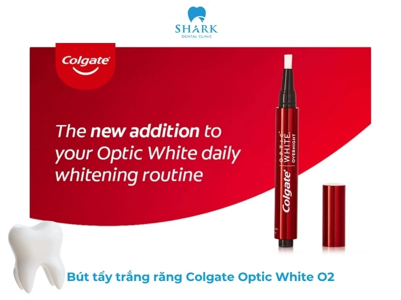 Bút tẩy trắng răng là gì? TOP 5 loại bút làm trắng răng tốt 15 Colgate Optic White O2