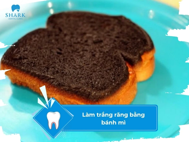 10 Mẹo làm trắng răng trong 5 phút tại nhà hiệu quả và an toàn 25 Làm trắng răng với bánh mì