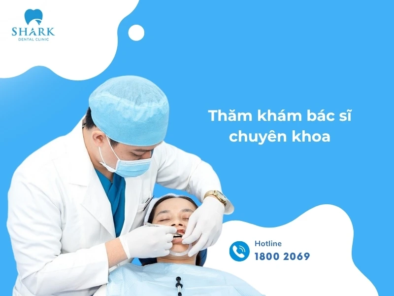 Thăm khám bác sĩ giỏi để điều chỉnh lại dây cung và mắc cài