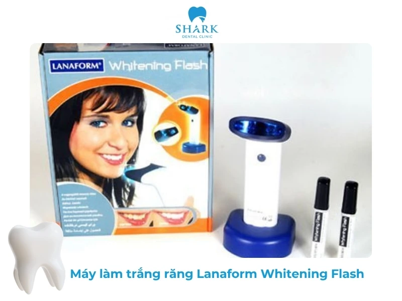 TOP 10 máy làm trắng răng tại nhà tốt và an toàn năm 2026 24 Máy làm trắng răng Lanaform Whitening Flash