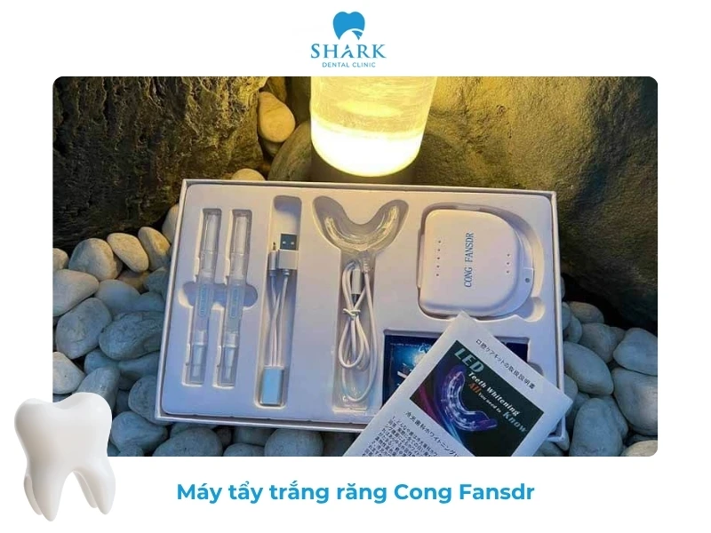 TOP 10 máy làm trắng răng tại nhà tốt và an toàn năm 2026 25 Máy Cong Fansdr