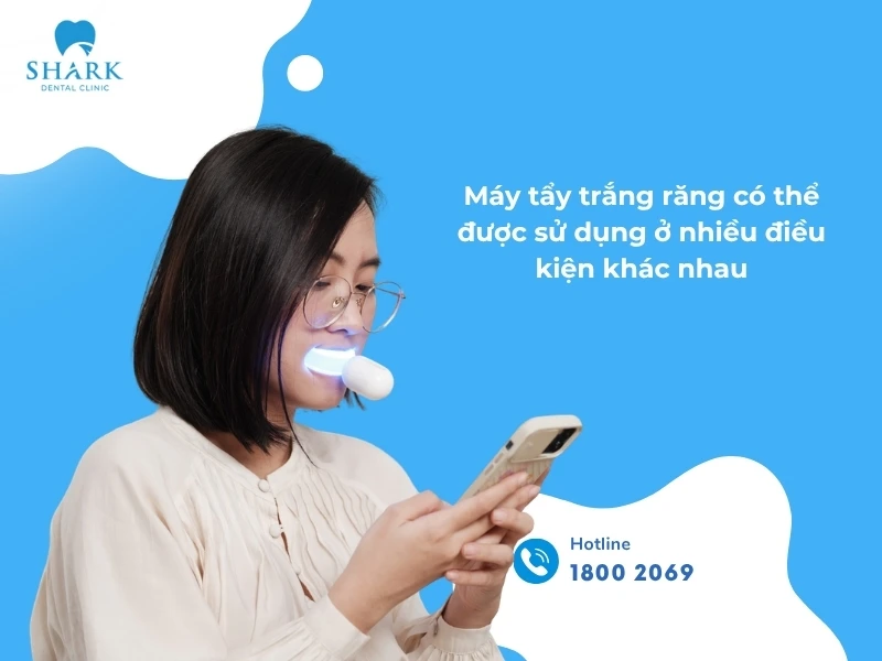 TOP 10 máy làm trắng răng tại nhà tốt và an toàn năm 2026 17 Máy trắng răng tiện lợi có thể đem theo ở bất cứ đâu để sử dụng