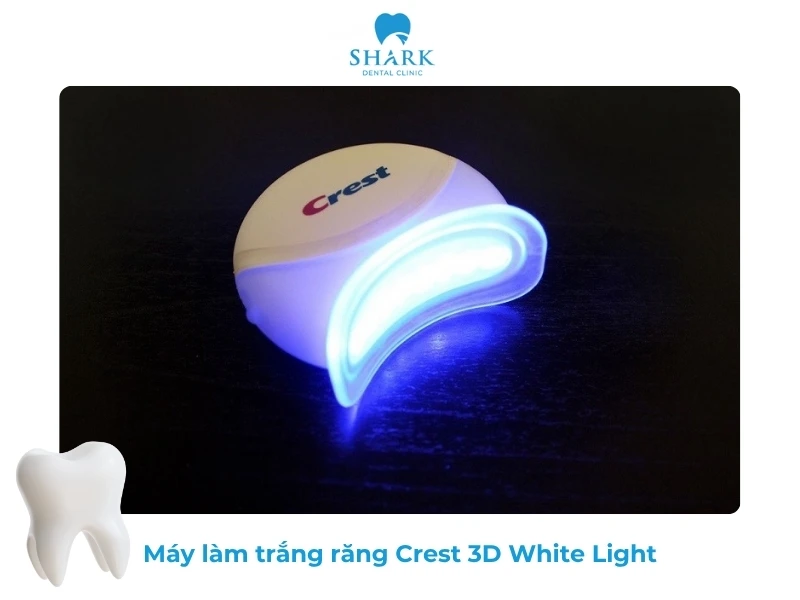 TOP 10 máy làm trắng răng tại nhà tốt và an toàn năm 2026 18 Máy Crest 3D White Light