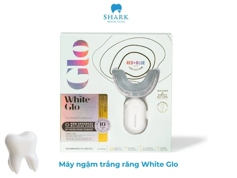 TOP 10 máy làm trắng răng tại nhà tốt và an toàn năm 2026 21 Máy trắng răng White Glo