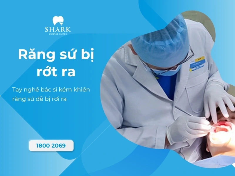 Tay nghề bác sĩ kém nên kỹ thuật phục hình bị sai lệch