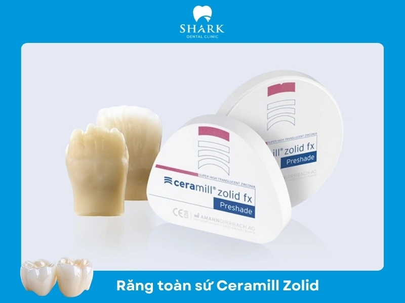 Răng toàn sứ Ceramill Zolid