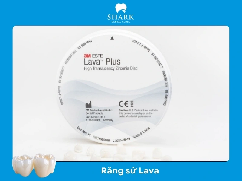 Răng toàn sứ Lava Plus