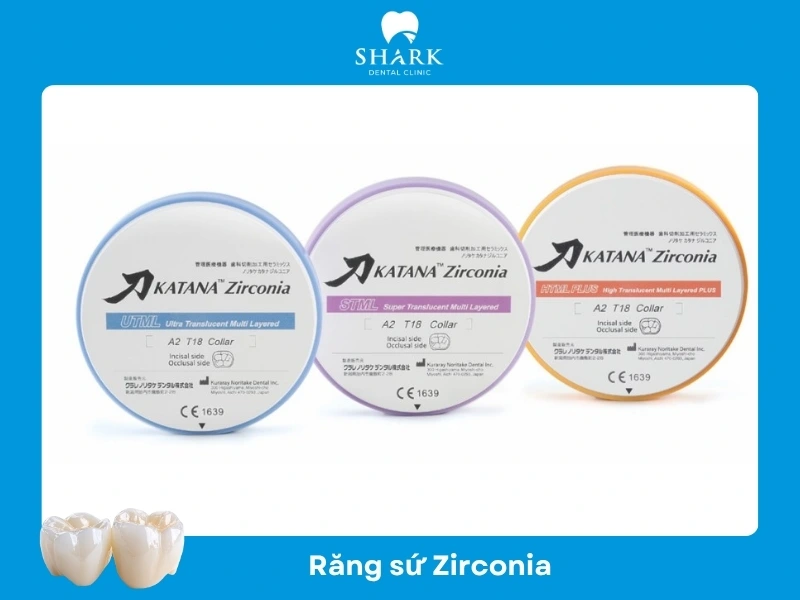 Răng toàn sứ Zirconia
