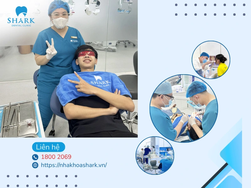 Nha khoa Shark sử dụng những công nghệ hiện đại trong quá trình điều trị nhằm đảm bảo an toàn và mang đến kết quả tối ưu
