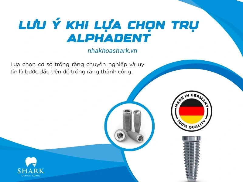 Nên lựa chọn địa chỉ trồng răng có giấy phép hoạt động và đầy đủ chứng từ về nguồn gốc của trụ Implant