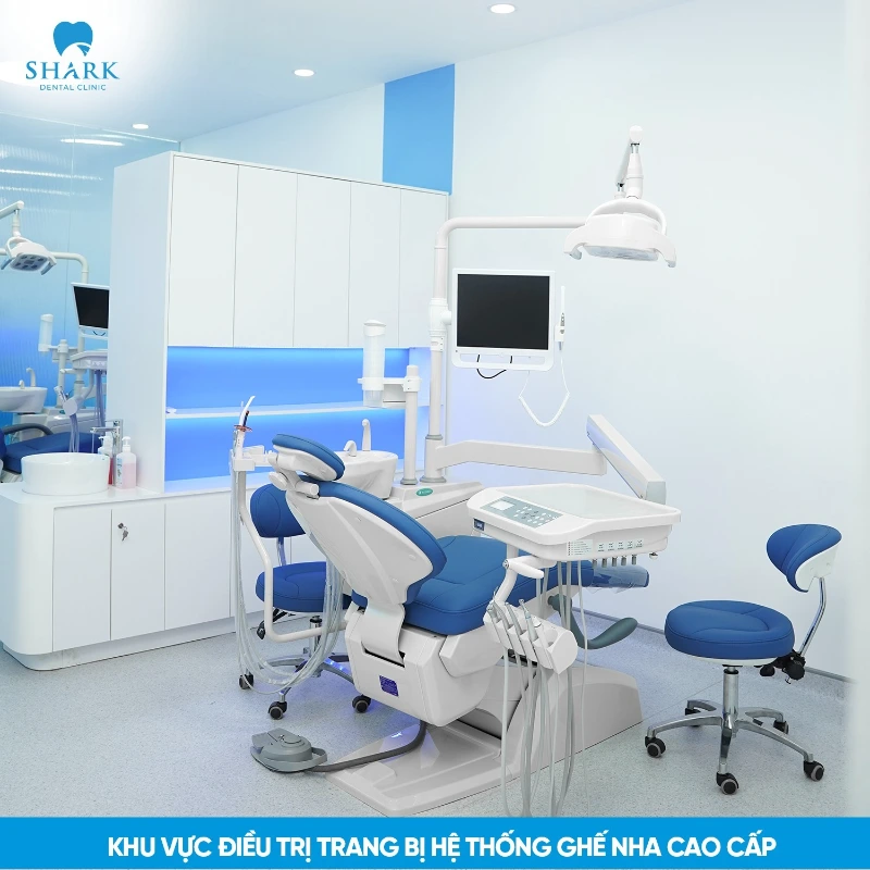 Bọc răng sứ ở đâu tốt? Top 10 địa chỉ bọc răng sứ uy tín 19 Khu vực bọc sứ được trang bị hệ thống ghế nha cao cấp