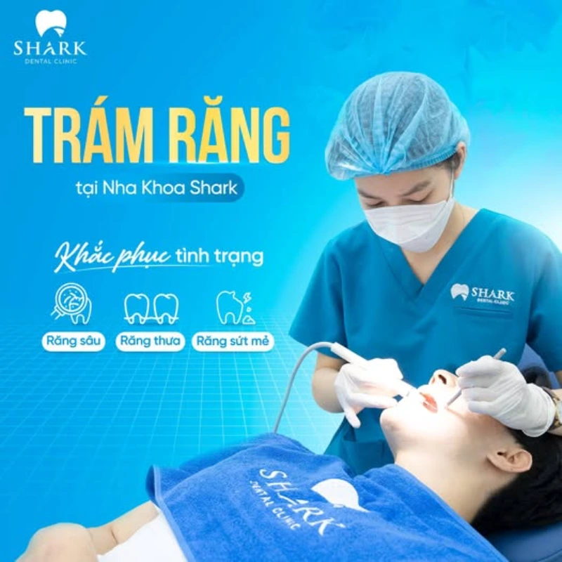 Sâu răng cửa nên trám hay bọc răng sứ để phục hình? 10 Tại Nha khoa Shark, bác sĩ sẽ xây dựng phác đồ điều trị chuyên biệt nhằm đảm bảo tính thẩm mỹ cho vùng răng cửa