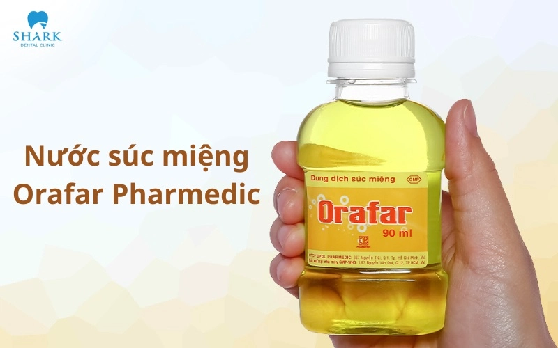 Top 4 loại nước súc miệng sau khi nhổ răng khôn được khuyên dùng 12 Nước súc miệng Orafar Pharmedic