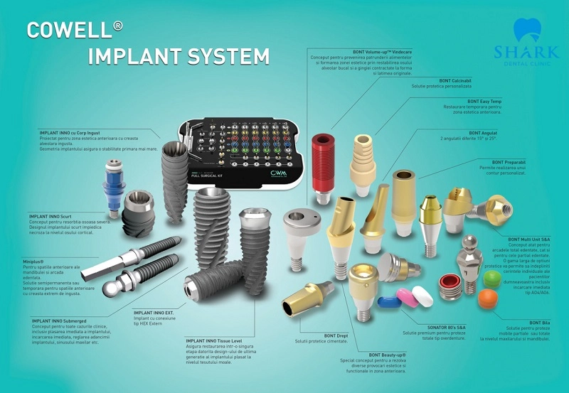 Trụ Implant Cowell là của nước nào? Có tốt không? 6 Trụ Implant Cowell có xuất xứ từ Hàn Quốc