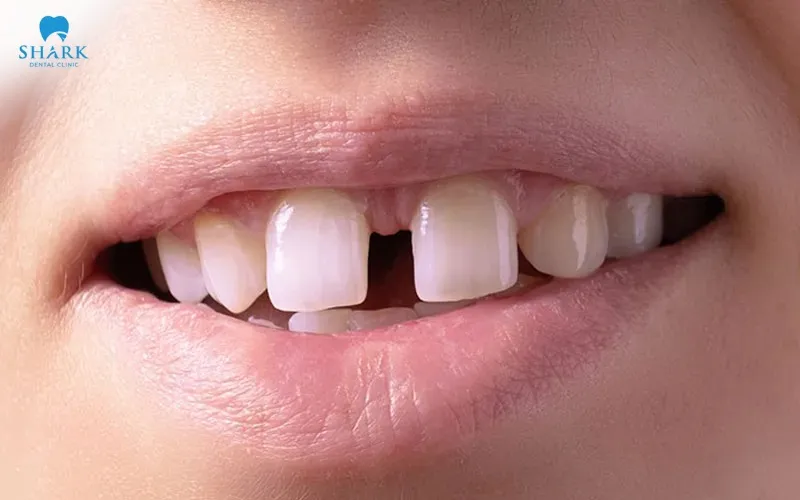 Niềng răng thưa bao nhiêu tiền? Nên chọn phương pháp nào? 11 Răng thưa là tình trạng các răng không mọc sát nhau, giữa các răng xuất hiện những khoảng trống trên cung hàm