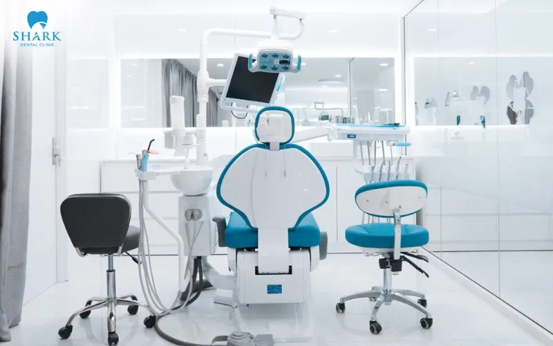 Niềng răng không nhổ răng có hiệu quả không? 17 Nha khoa Shark chú trọng đầu tư vào hệ thống trang thiết bị tiên tiến, đảm bảo quá trình thực hiện luôn diễn ra an toàn và hiệu quả