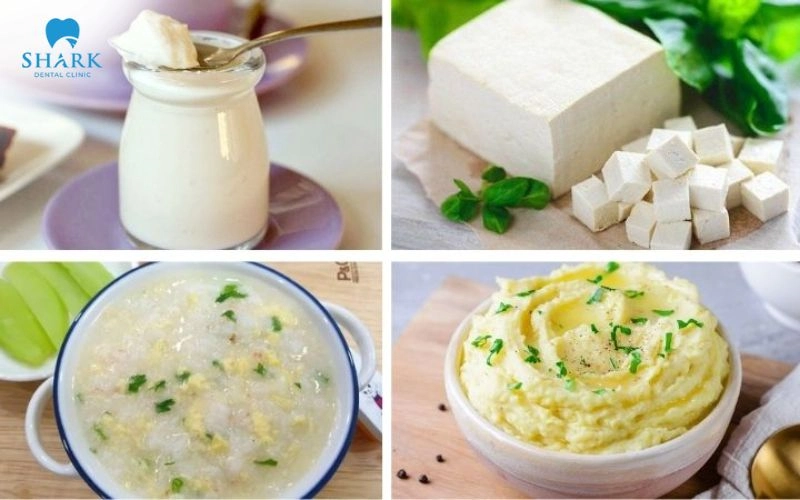 Ưu tiên ăn những loại thực phẩm mềm, dễ nuốt như cháo, trứng hay sữa chua trước khi nhổ răng