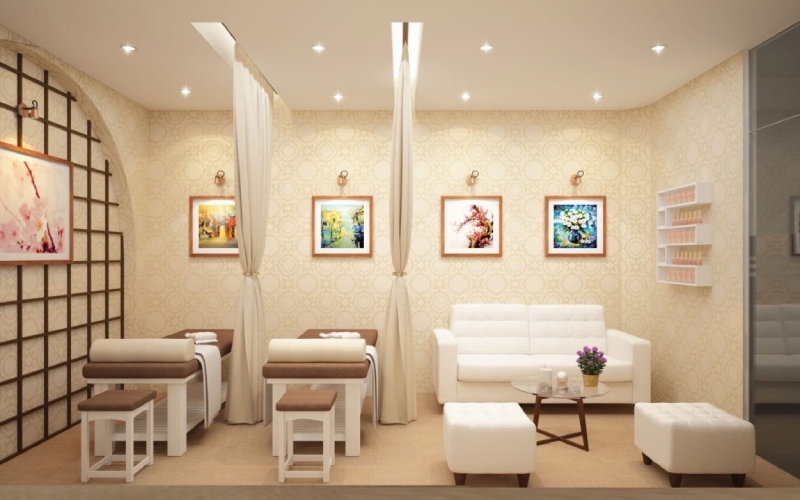 Mẫu Spa mini thiết kế đẹp