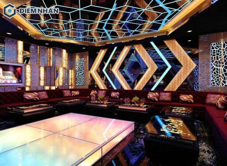 Phong cách phòng karaoke hiện đại rất hợp với khách hàng trẻ