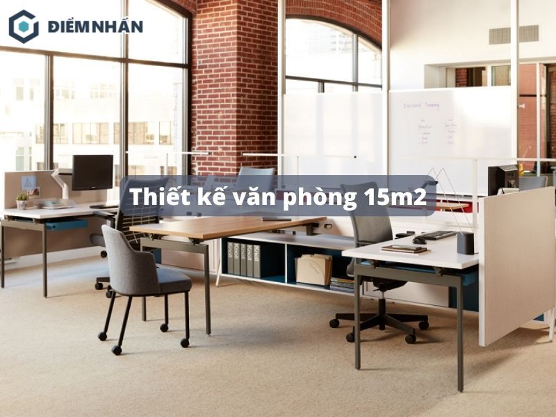 thiết kế văn phòng 15m2